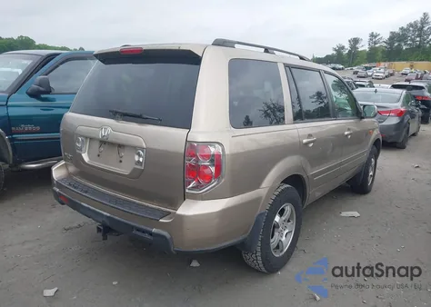 2006 Honda Pilot Ex-L из США, поврежденный, VIN 5FNYF28536B008245